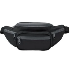 Brandit Waist Bag Black / Anthracite