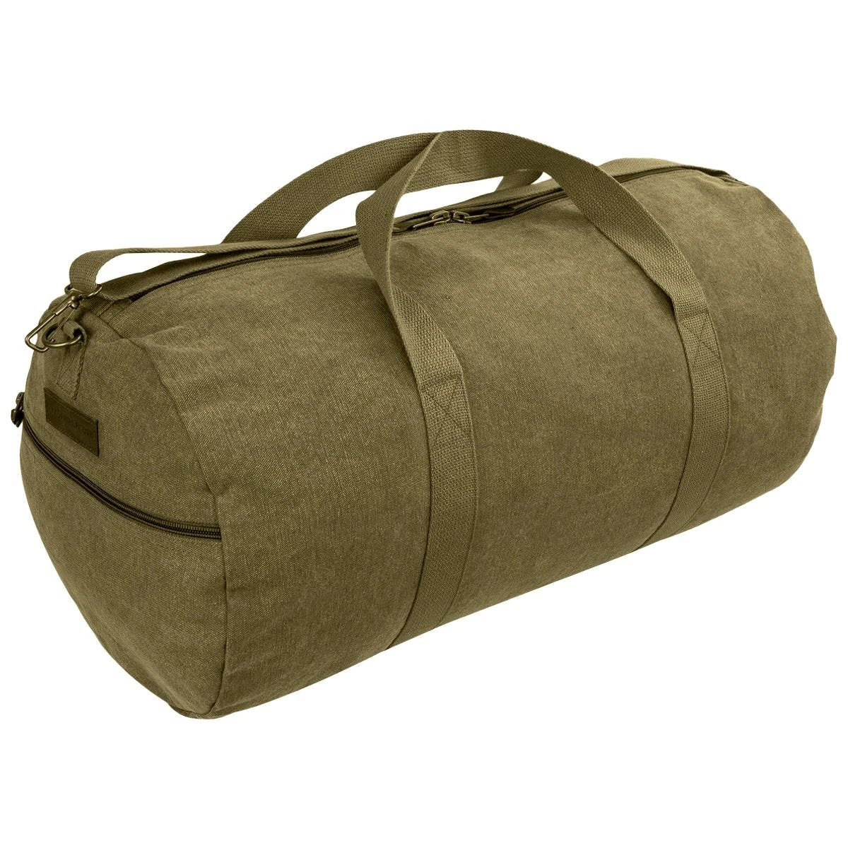 Highlander Forces Crieff Canvas Roll Bag 45L Olive 3 Highlander Forces Crieff Canvas Roll Bag 45L Olive