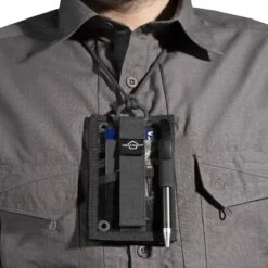 Pentagon ID Card Holder Black 10 Pentagon ID Card Holder Black -HIGHLANDER Sales Store K17096 01 Pentagon ID Card Holder Black 04