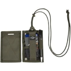 Pentagon ID Card Holder RAL 7013 -HIGHLANDER Sales Store K17096 06E Pentagon ID Card Holder RAL 7013 03