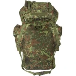 MFH German Army Rucksack 65L Flecktarn -HIGHLANDER Sales Store MFHRucksackBW65LFlecktarn ALL 3