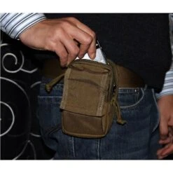 Flyye EDC Small Waist Pack Black -HIGHLANDER Sales Store flyye edc small bag example 3a 4