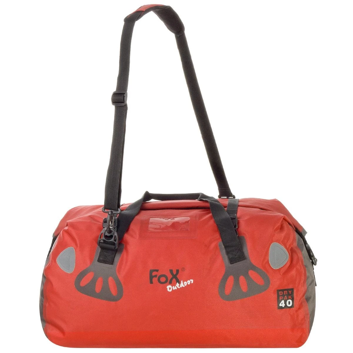 Fox Outdoor Waterproof Duffle Bag DRY PAK 40 Red 6 Fox Outdoor Waterproof Duffle Bag DRY PAK 40 Red - Image 4