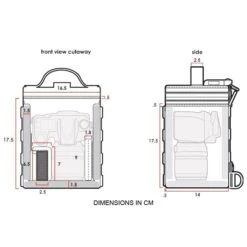Hazard 4 Forward Observer MOLLE SLR Camera Bin Coyote -HIGHLANDER Sales Store hazard4 forward observer CYT 4
