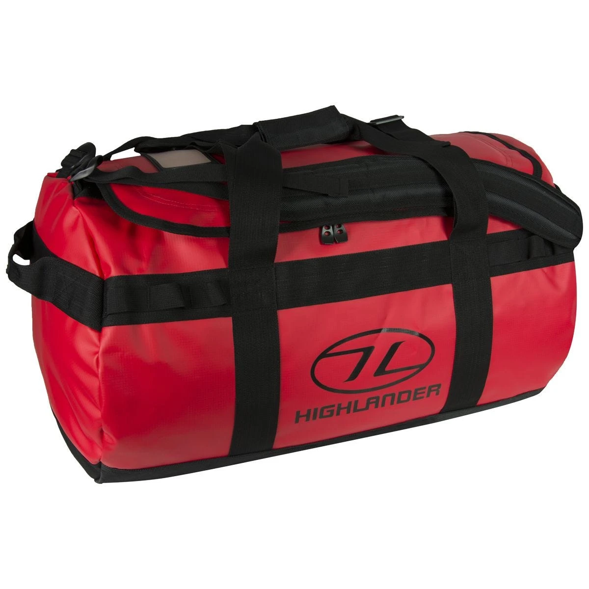 Highlander Lomond Tarpaulin 65L Duffle Bag Red 3 Highlander Lomond Tarpaulin 65L Duffle Bag Red