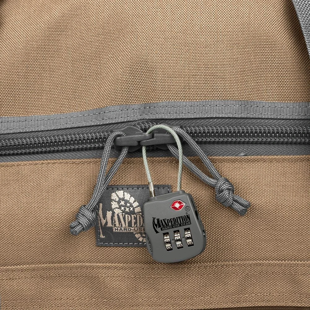 Maxpedition Tactical Luggage Lock Foliage Green 4 Maxpedition Tactical Luggage Lock Foliage Green - Image 2
