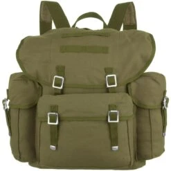 Old German Army Rucksack Olive -HIGHLANDER Sales Store mfh bw bacpack olive ALL 3