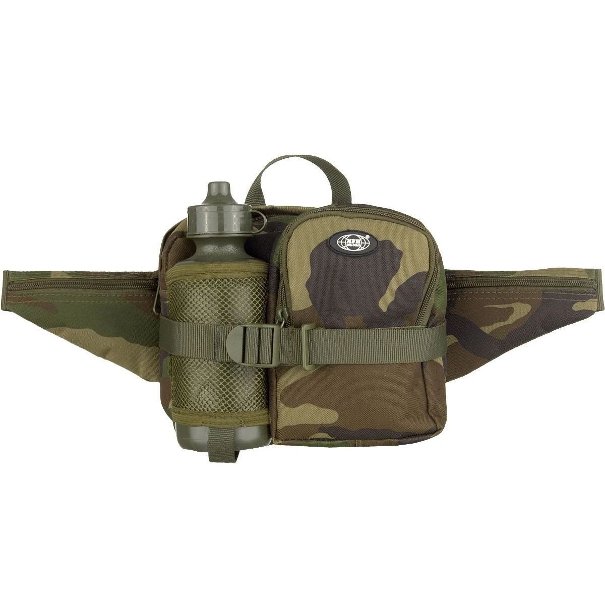 MFH Waist Bag With Bottle Woodland 3 MFH Waist Bag With Bottle Woodland