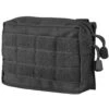 Mil-Tec MOLLE Belt Pouch Small Black -HIGHLANDER Sales Store mil tec molle belt pouch black 1 1