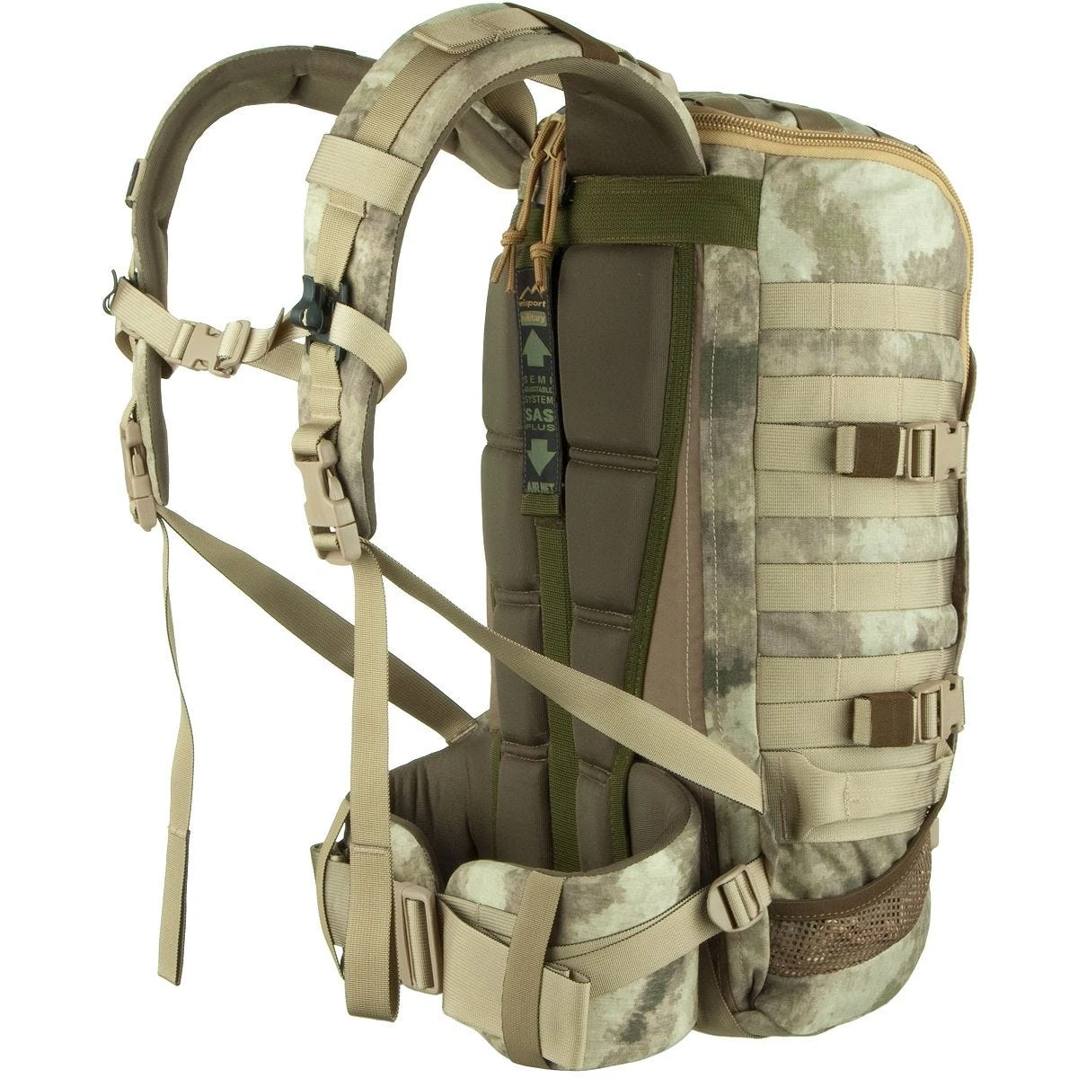 Wisport ZipperFox 25L Rucksack A-TACS AU 4 Wisport ZipperFox 25L Rucksack A-TACS AU - Image 2